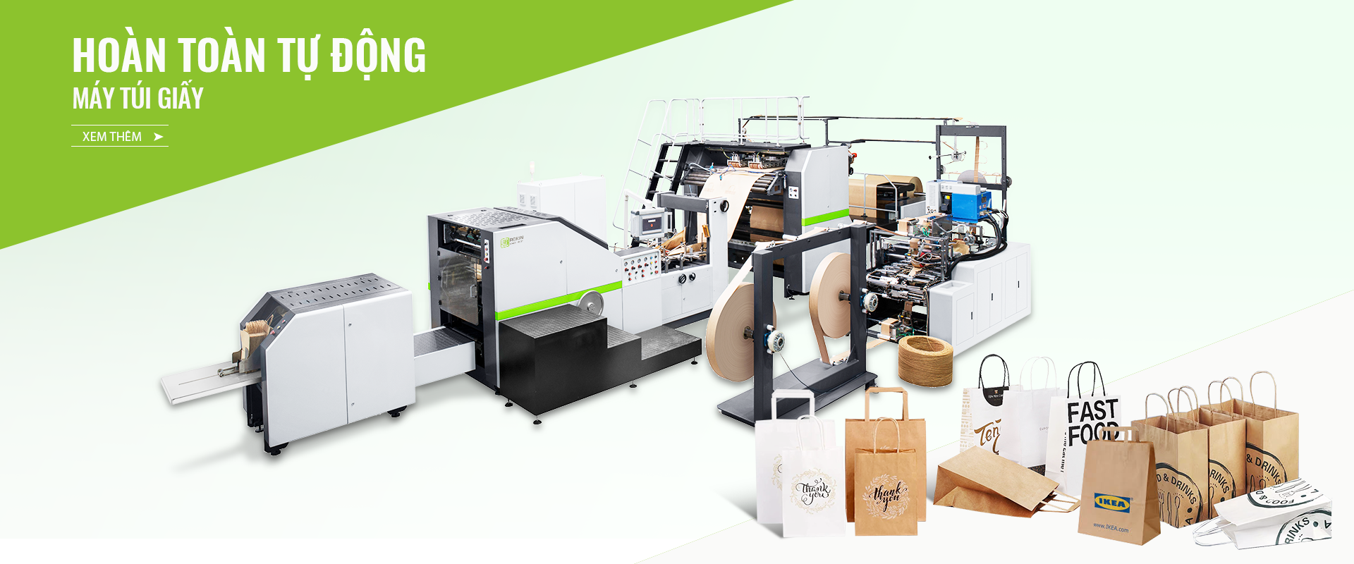 Full Automatic Paper Bag Machine